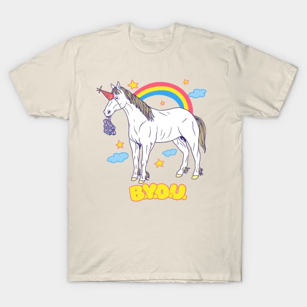 Bring Your Own Unicorn T-Shirt by Hillary White Rabbit